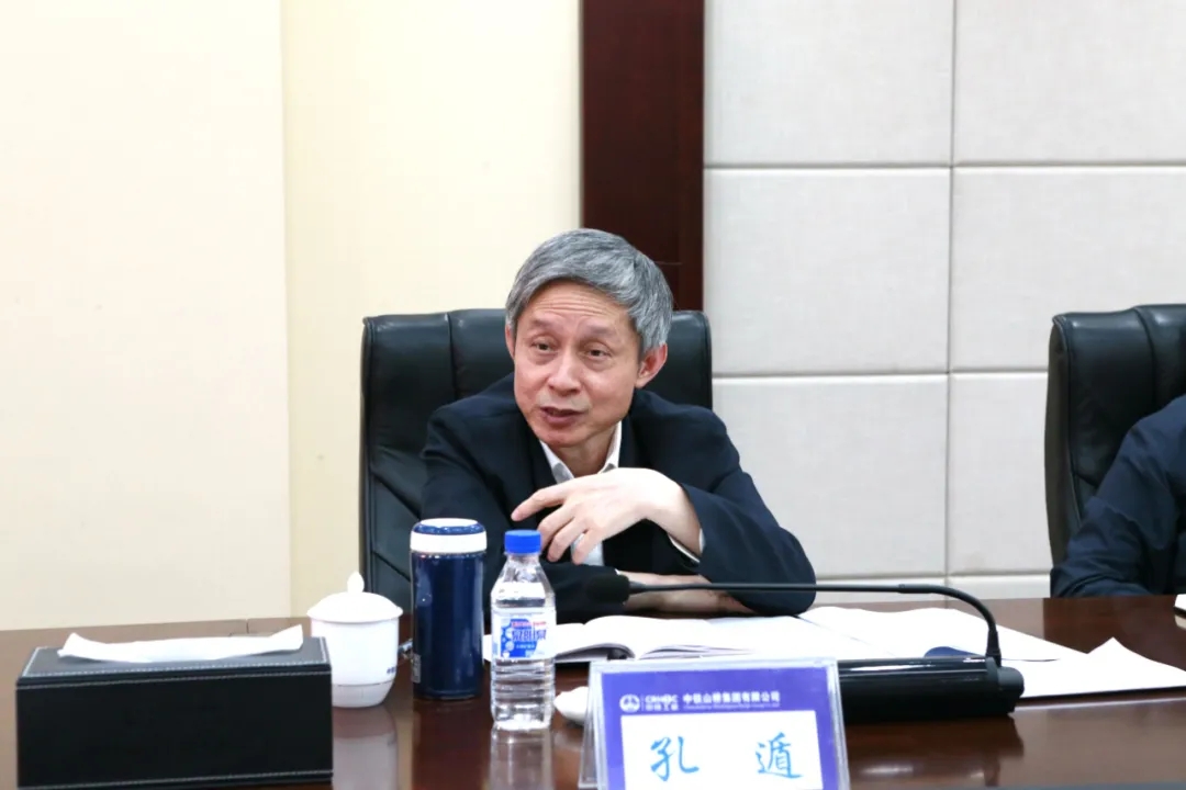 中國中鐵總工程師孔遁調研中鐵山橋