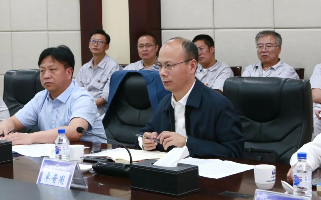 中國中鐵總工程師孔遁調研中鐵山橋