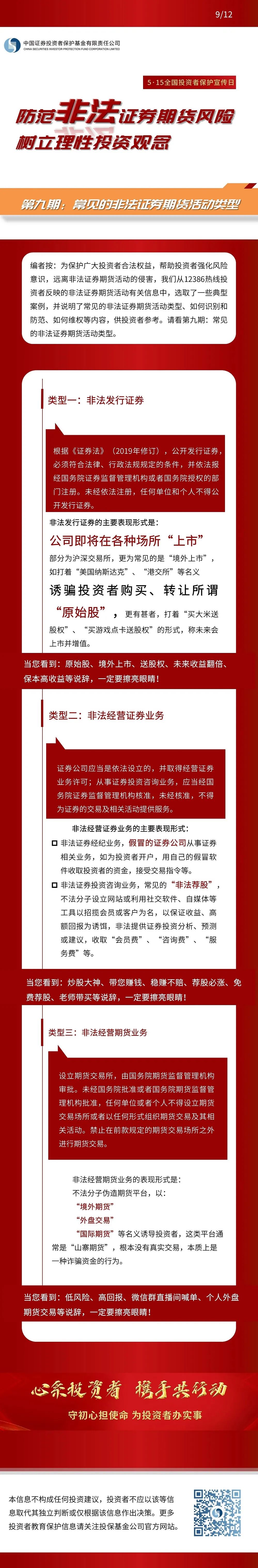 2022年防范非法證券期貨宣傳月（下）