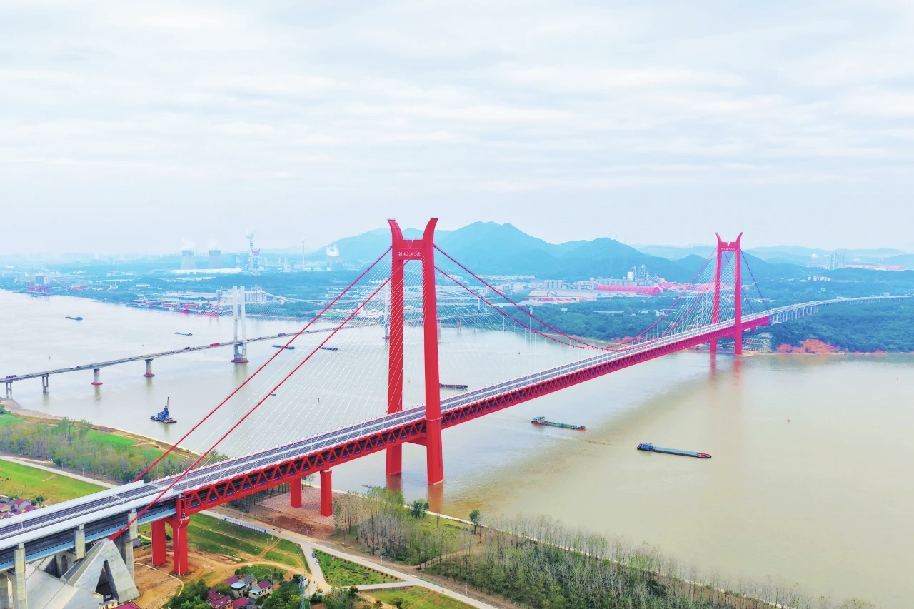 世界之首！銅陵長江三橋通車
