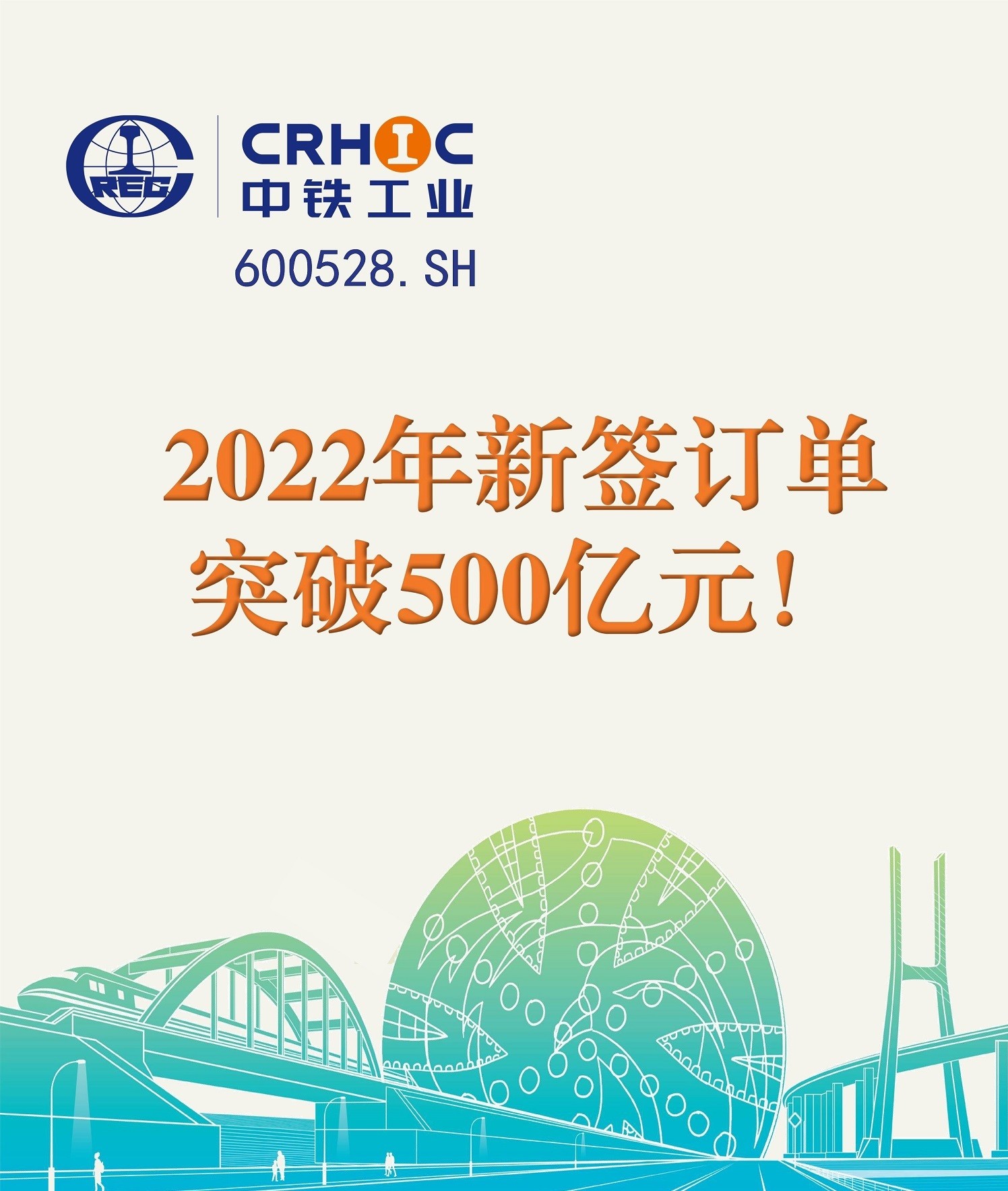 突破500億元！中鐵工業2022年新簽訂單再創新高