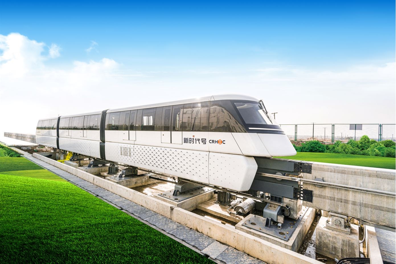 “時速100公里”跨座式單軌列車