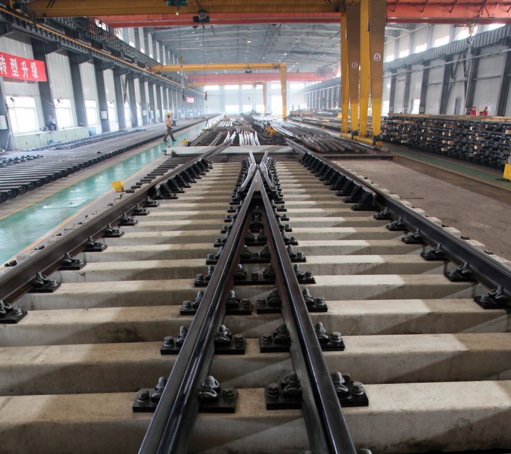 時速160公里快速地鐵道岔