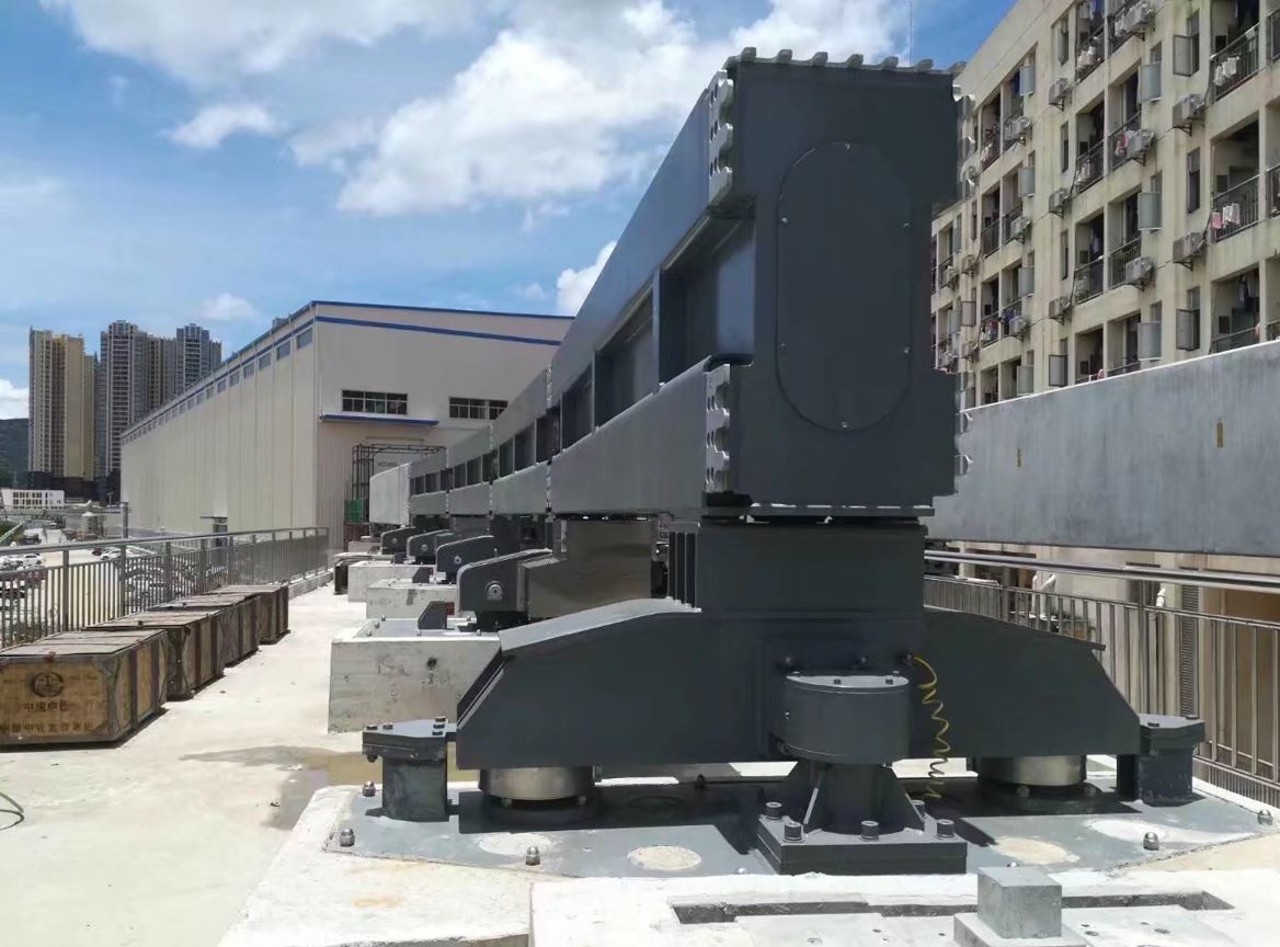 跨座式關節可撓性道岔