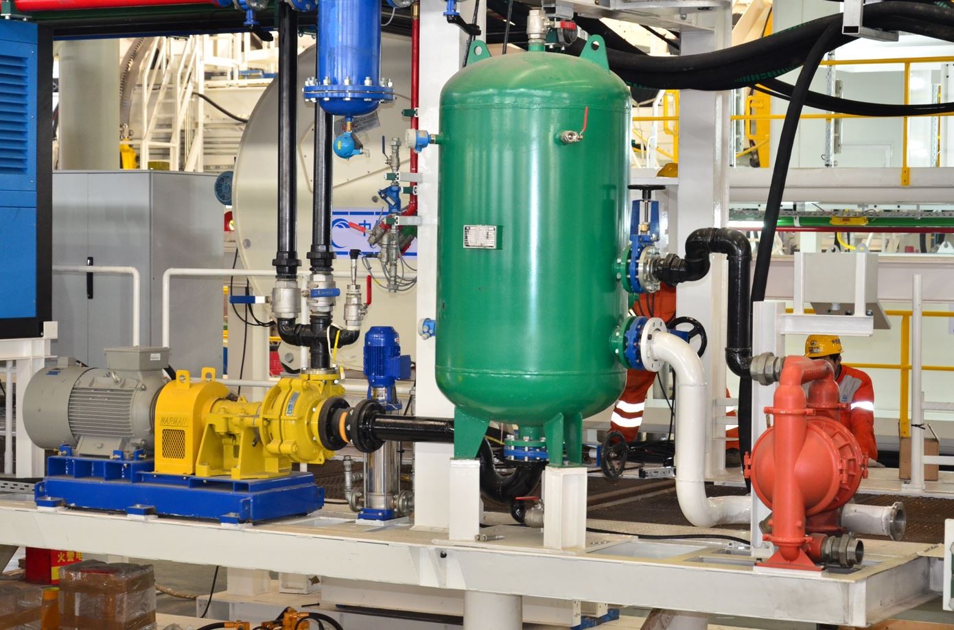 泥水盾構泥漿快速回收系統