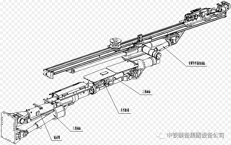 隧道施工神器———中鐵裝備三臂鑿巖臺車 隧道施工神器———中鐵裝備三臂鑿巖臺車