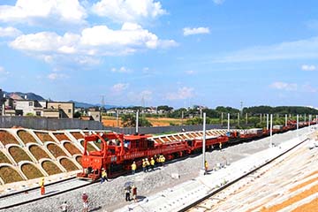 CCPG500型高速鐵路無縫線路鋪軌機組