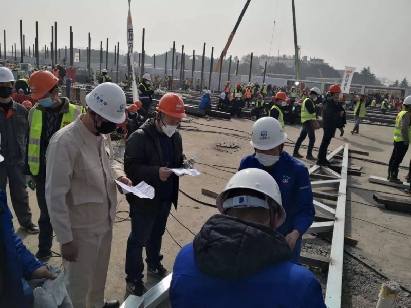 中鐵工業旗下中鐵重工馳援火神山醫院建設 中鐵工業旗下中鐵重工馳援火神山醫院建設