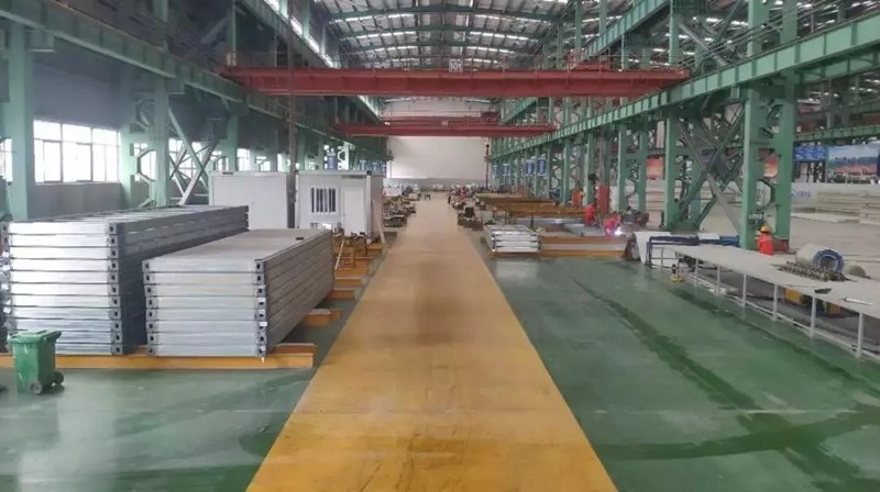 中鐵鋼構急援西安“小湯山”醫院500套集成房屋