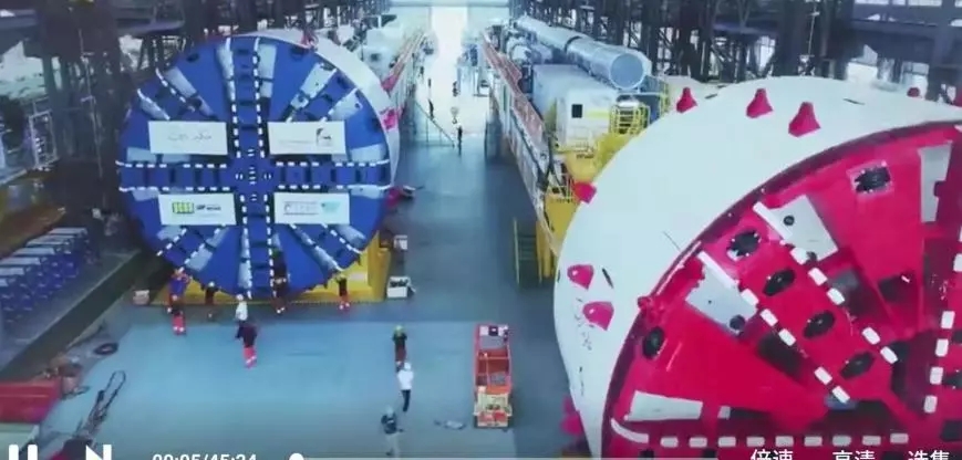 電視劇《奮進(jìn)的旋律》CCTV-1黃金檔播出，盾構(gòu)機(jī)吸睛出彩