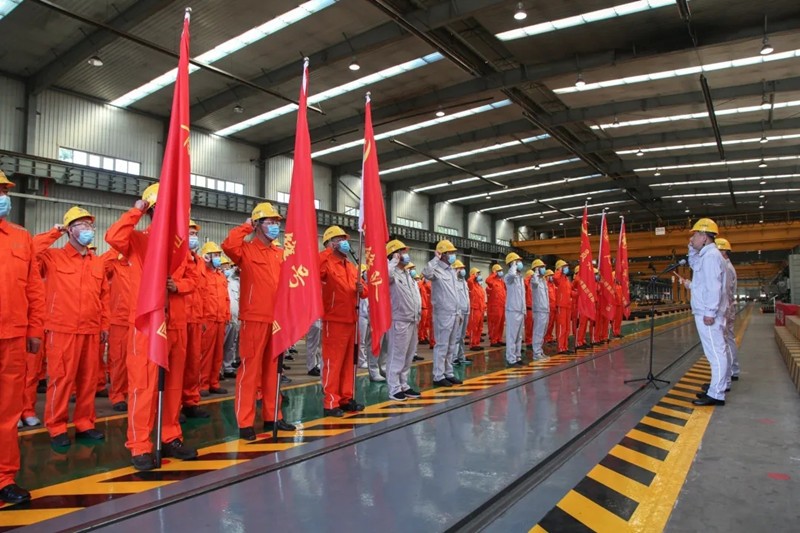 中鐵工業積極開展“安全生產月”和“大干100天”活動