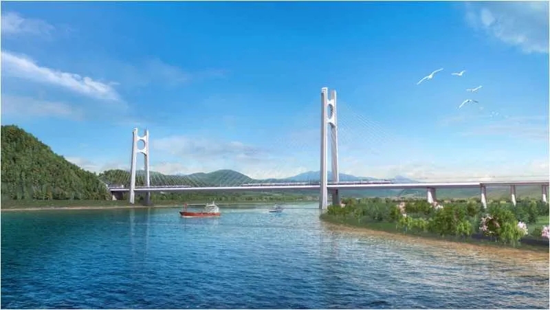 湖杭鐵路攻克高難度吊裝施工